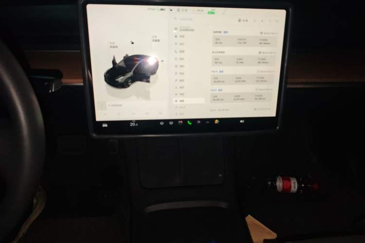 Used Tesla Model 3 2022 Rear-Wheel-Drive Version Audio And AC Panel