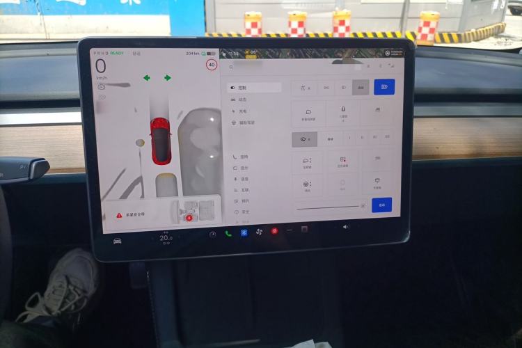 Used Tesla Model 3 2022 Rear-Wheel-Drive Version Audio And AC Panel