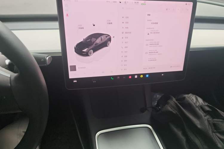 Used Tesla Model 3 2022 Rear-Wheel-Drive Version Audio And AC Panel