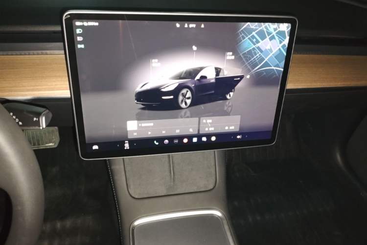 Used Tesla Model 3 2022 Rear-Wheel-Drive Version Audio And AC Panel