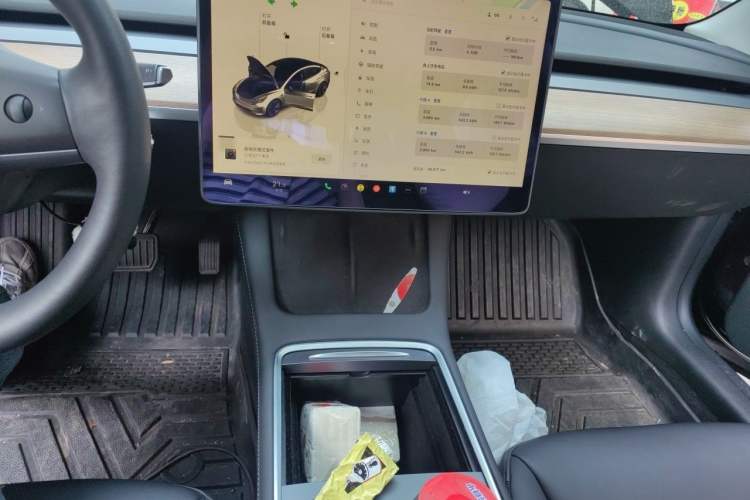 Used Tesla Model 3 2022 Rear-Wheel-Drive Version Audio And AC Panel