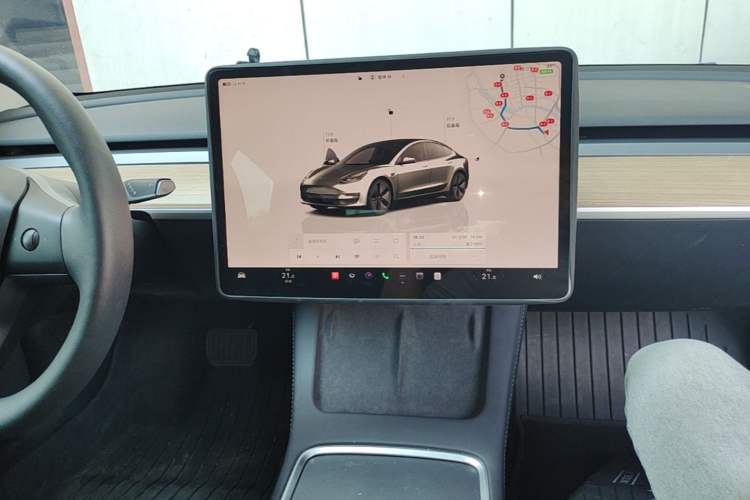 Used Tesla Model 3 2022 Rear-Wheel-Drive Version Audio And AC Panel