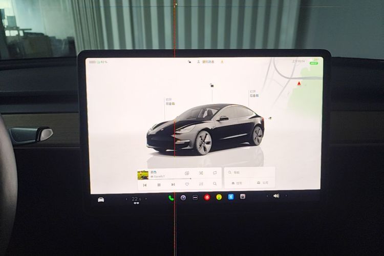 Used Tesla Model 3 2022 Rear-Wheel-Drive Version Audio And AC Panel