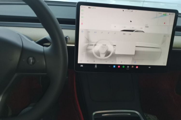 Used Tesla Model 3 2022 Rear-Wheel-Drive Version Audio And AC Panel