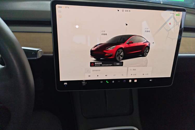 Used Tesla Model 3 2022 Rear-Wheel-Drive Version Audio And AC Panel