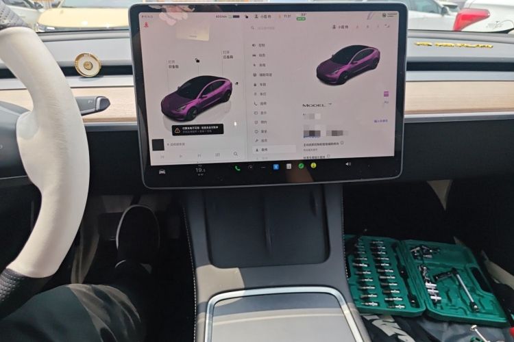 Used Tesla Model 3 2022 Rear-Wheel-Drive Version Audio And AC Panel