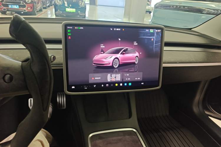 Used Tesla Model 3 2022 Rear-Wheel-Drive Version Audio And AC Panel