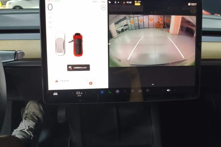 Used Tesla Model 3 2022 Rear-Wheel-Drive Version Audio And AC Panel