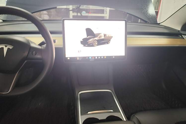 Used Tesla Model 3 2022 Rear-Wheel-Drive Version Audio And AC Panel