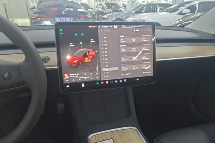 Used Tesla Model 3 2022 Rear-Wheel-Drive Version Audio And AC Panel