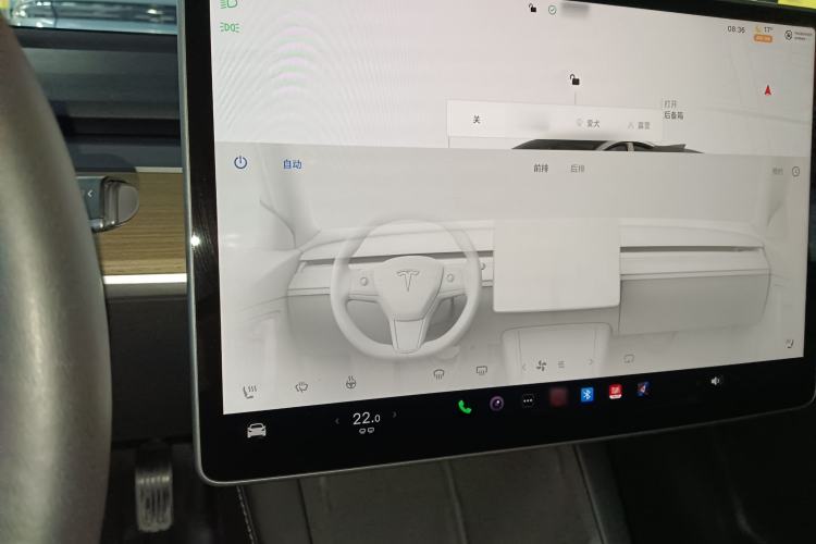 Used Tesla Model 3 2022 Rear-Wheel-Drive Version Audio And AC Panel