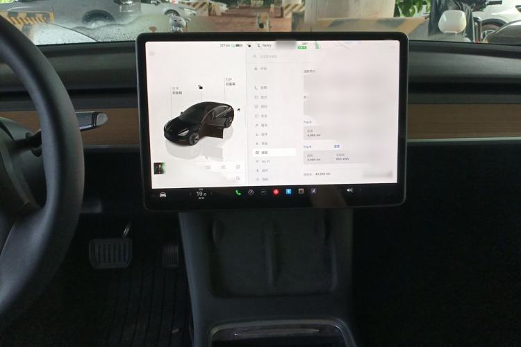 Used Tesla Model 3 2022 Rear-Wheel-Drive Version Audio And AC Panel