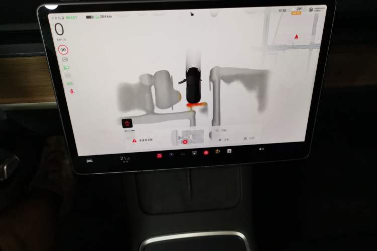 Used Tesla Model 3 2022 Rear-Wheel-Drive Version Audio And AC Panel