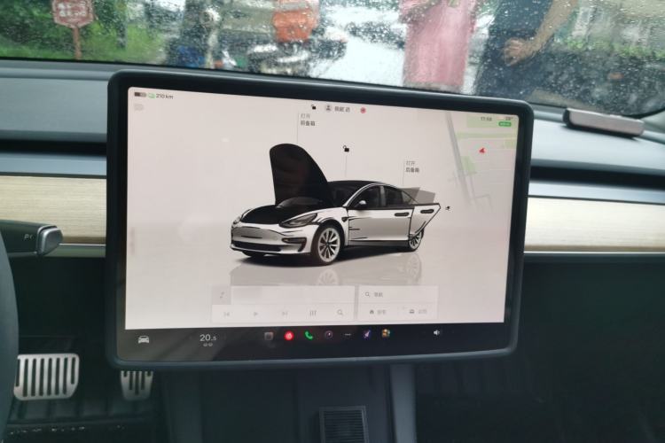 Used Tesla Model 3 2022 Rear-Wheel-Drive Version Audio And AC Panel