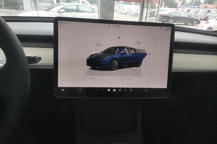 Used Tesla Model 3 2022 Rear-Wheel-Drive Version Audio And AC Panel