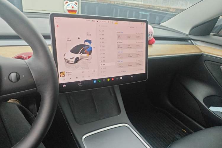 Used Tesla Model 3 2022 Rear-Wheel-Drive Version Audio And AC Panel