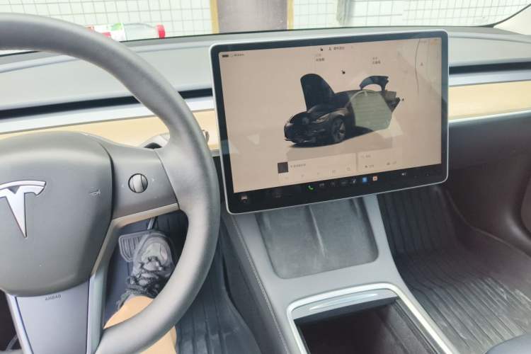 Used Tesla Model 3 2022 Rear-Wheel-Drive Version Audio And AC Panel