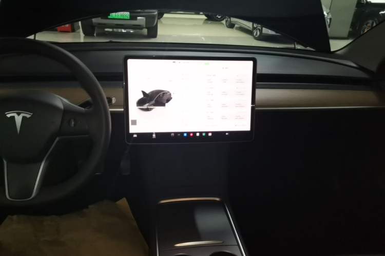 Used Tesla Model 3 2022 Rear-Wheel-Drive Version Audio And AC Panel