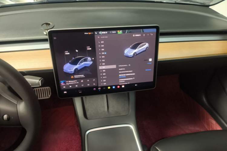 Used Tesla Model 3 2022 Rear-Wheel-Drive Version Audio And AC Panel