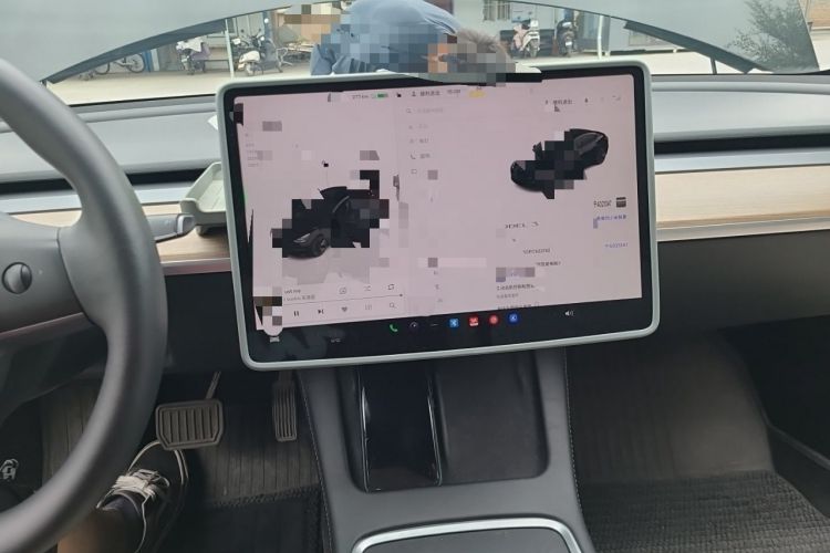 Used Tesla Model 3 2022 Rear-Wheel-Drive Version Audio And AC Panel