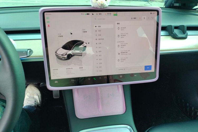 Used Tesla Model 3 2022 Rear-Wheel-Drive Version Audio And AC Panel