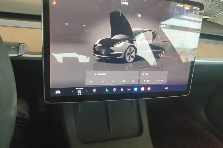 Used Tesla Model 3 2022 Rear-Wheel-Drive Version Audio And AC Panel