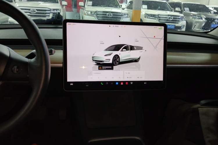 Used Tesla Model 3 2022 Rear-Wheel-Drive Version Audio And AC Panel