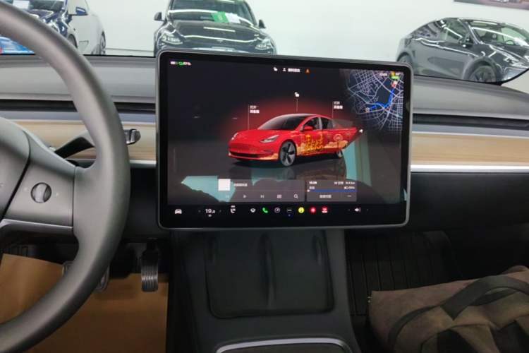Used Tesla Model 3 2022 Rear-Wheel-Drive Version Audio And AC Panel