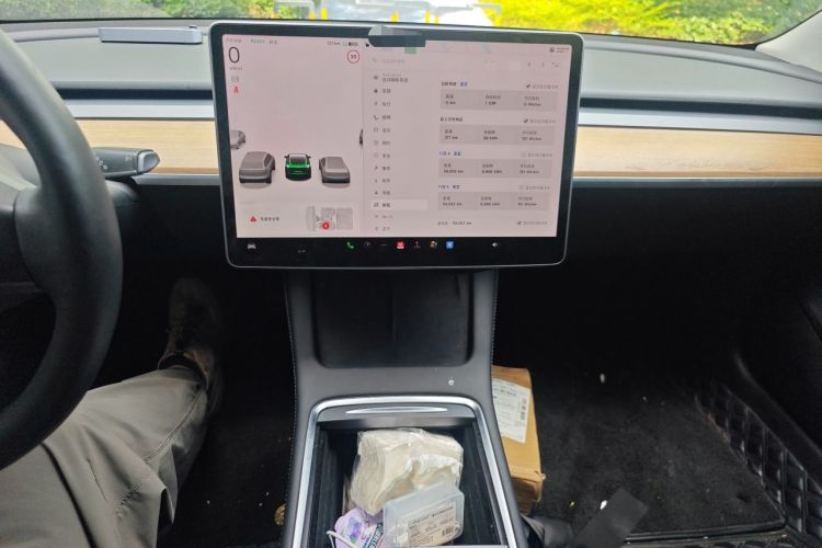 Used Tesla Model 3 2022 Rear-Wheel-Drive Version Audio And AC Panel