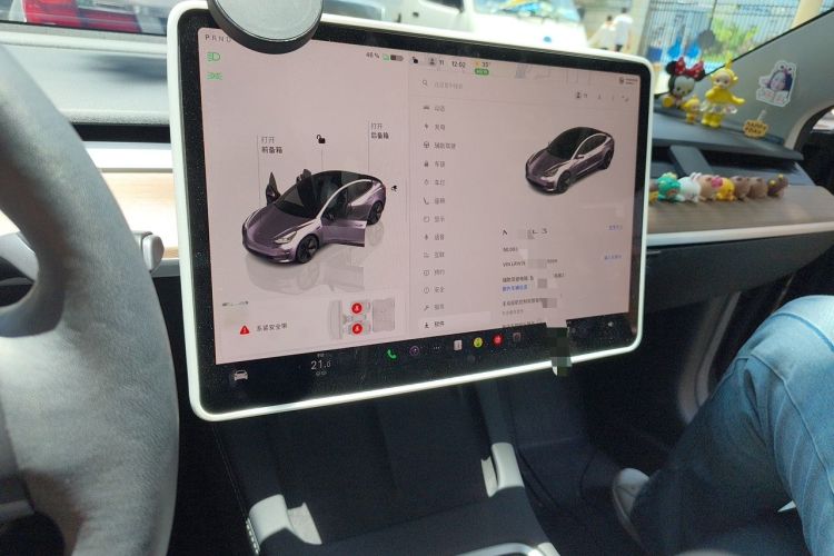 Used Tesla Model 3 2022 Rear-Wheel-Drive Version Audio And AC Panel