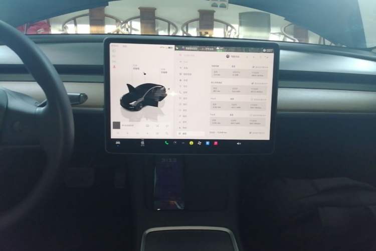 Used Tesla Model 3 2022 Rear-Wheel-Drive Version Audio And AC Panel