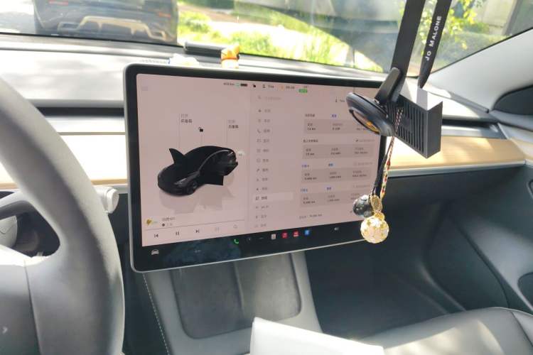 Used Tesla Model 3 2022 Rear-Wheel-Drive Version Audio And AC Panel