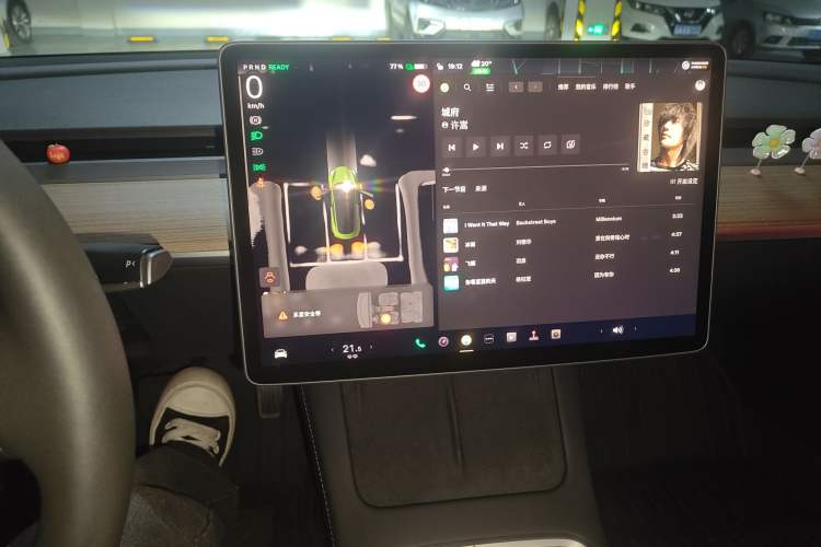 Used Tesla Model 3 2022 Rear-Wheel-Drive Version Audio And AC Panel