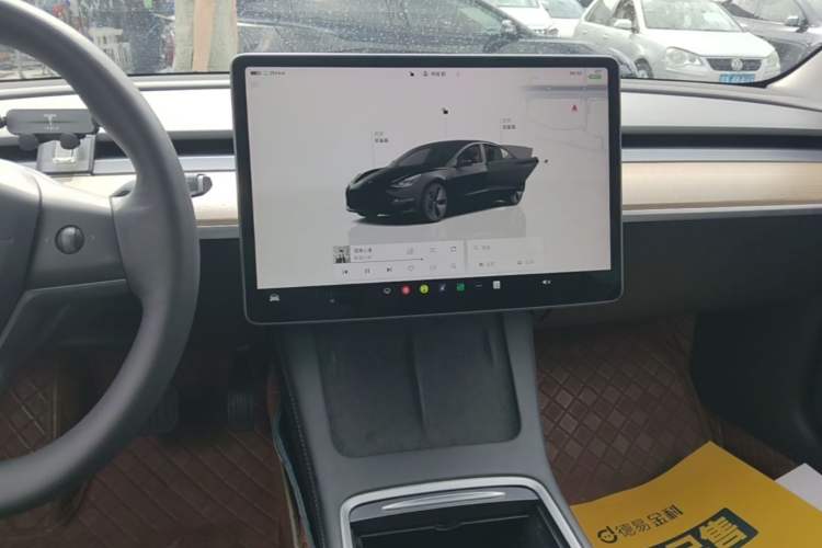 Used Tesla Model 3 2022 Rear-Wheel-Drive Version Audio And AC Panel