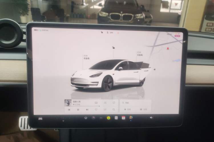 Used Tesla Model 3 2022 Rear-Wheel-Drive Version Audio And AC Panel