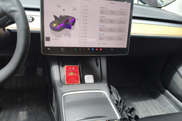 Used Tesla Model 3 2022 Rear-Wheel-Drive Version Audio And AC Panel