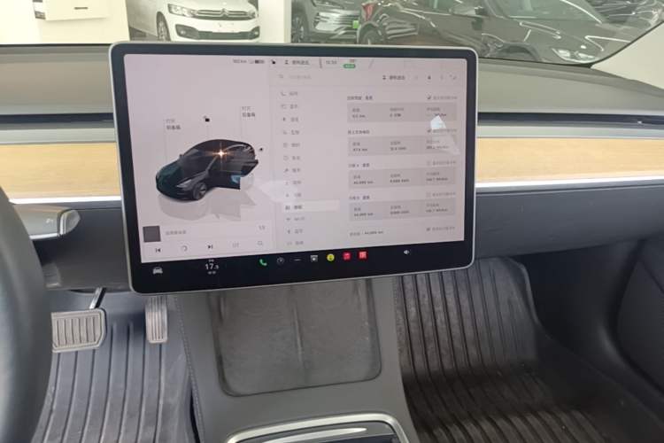 Used Tesla Model 3 2022 Rear-Wheel-Drive Version Audio And AC Panel