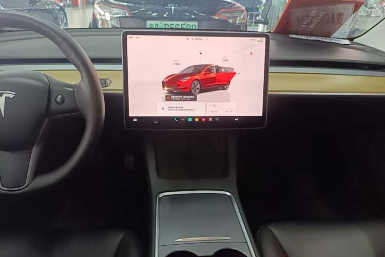 Used Tesla Model 3 2022 Rear-Wheel-Drive Version Audio And AC Panel