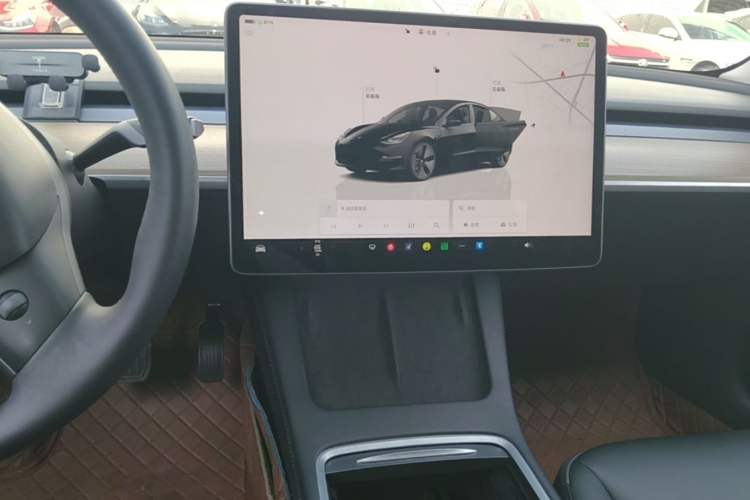 Used Tesla Model 3 2022 Rear-Wheel-Drive Version Audio And AC Panel