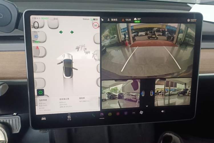Used Tesla Model 3 2022 Rear-Wheel-Drive Version Audio And AC Panel