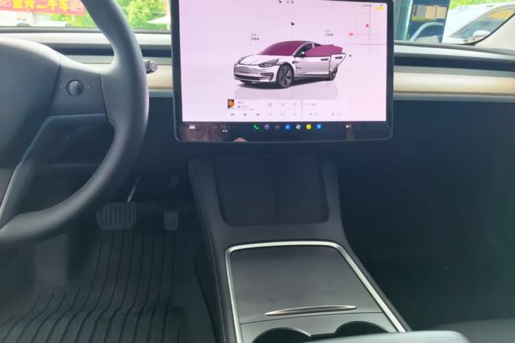 Used Tesla Model 3 2022 Rear-Wheel-Drive Version Audio And AC Panel