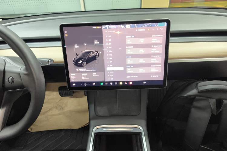 Used Tesla Model 3 2022 Rear-Wheel-Drive Version Audio And AC Panel