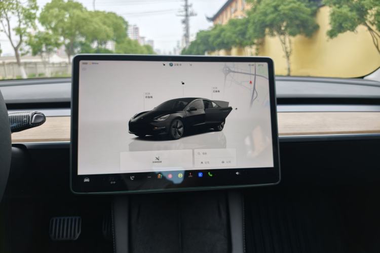Used Tesla Model 3 2022 Rear-Wheel-Drive Version Audio And AC Panel