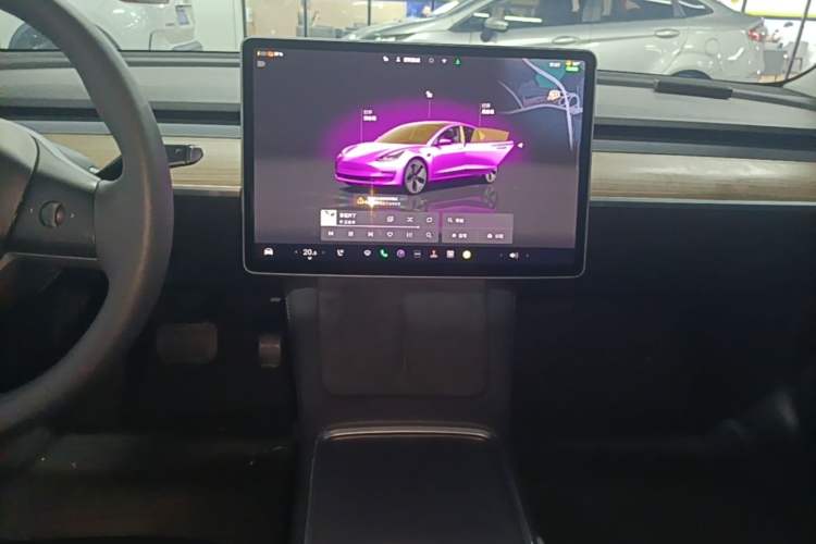 Used Tesla Model 3 2022 Rear-Wheel-Drive Version Audio And AC Panel