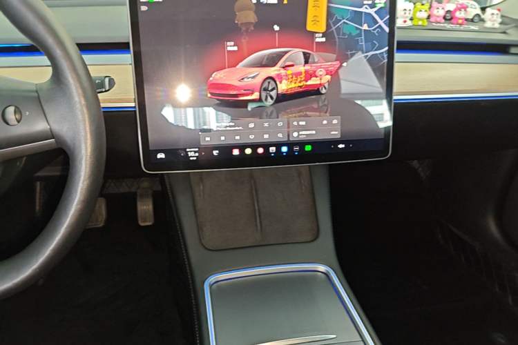 Used Tesla Model 3 2022 Rear-Wheel-Drive Version Audio And AC Panel