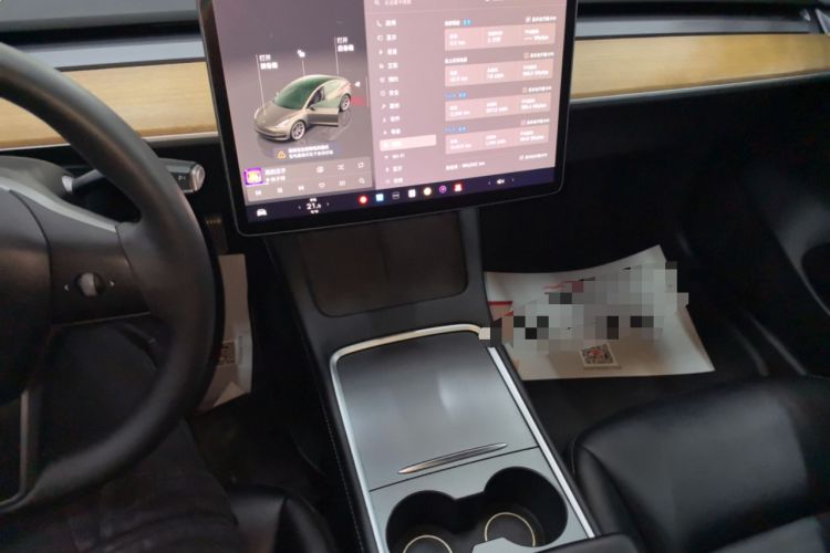 Used Tesla Model 3 2022 Rear-Wheel-Drive Version Audio And AC Panel