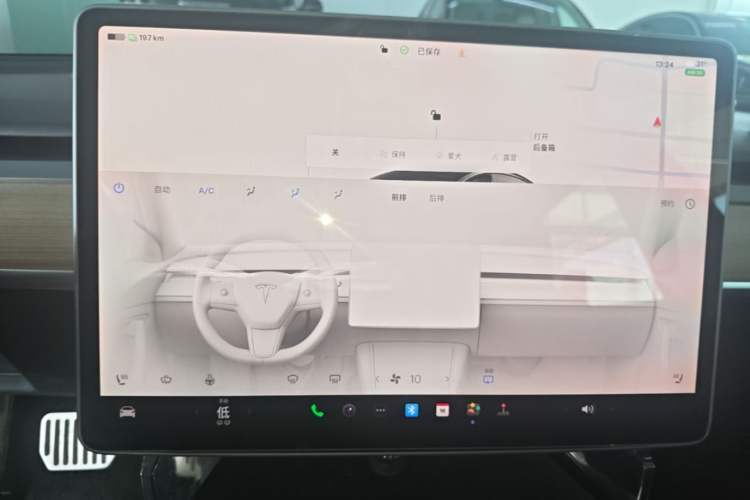 Used Tesla Model 3 2022 Rear-Wheel-Drive Version Audio And AC Panel