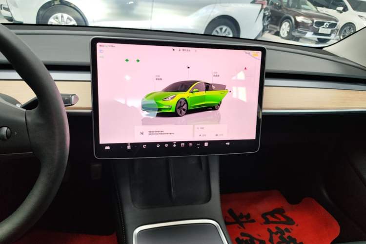 Used Tesla Model 3 2022 Rear-Wheel-Drive Version Audio And AC Panel