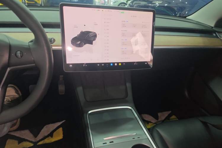 Used Tesla Model 3 2022 Rear-Wheel-Drive Version Audio And AC Panel
