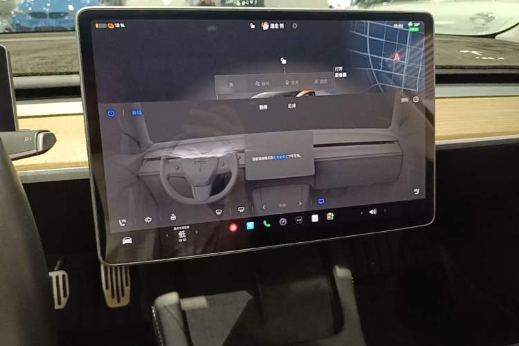 Used Tesla Model 3 2022 Rear-Wheel-Drive Version Audio And AC Panel
